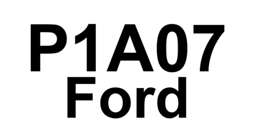 DTC P1A07 Ford - Definição em inglês: Inverter High Voltage Performance Definição em Português: Desempenho da Alta Tensão do Inversor - Desempenho Insatisfatório