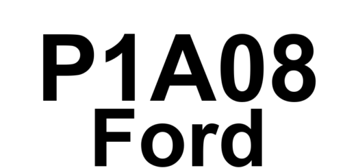 DTC P1A08 Ford - Definição em inglês: Generator Mode Signal Definição em Português: Sinal de Modo do Gerador.