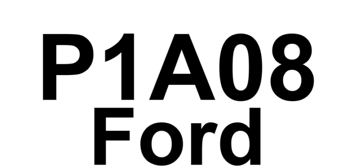 DTC P1A08 Ford - Definição em inglês: Generator Mode Signal Definição em Português: Sinal de Modo do Gerador.