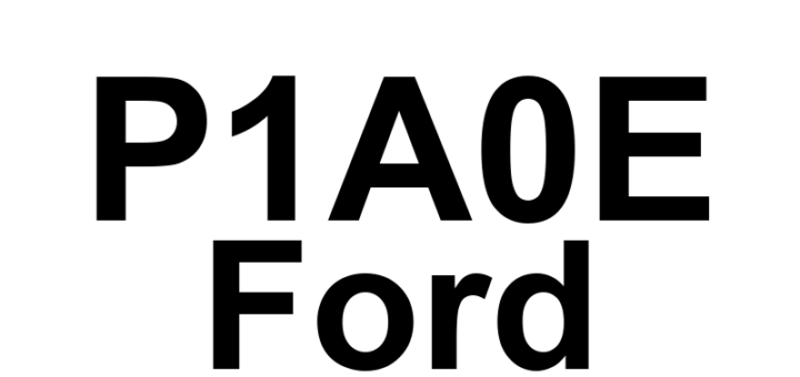 DTC P1A0E Ford - Definição em inglês: Hybrid Powertrain Control Module - Motor Disabled Definição em Português: Módulo de Controle do Trem de Força Híbrido - Motor Desativado