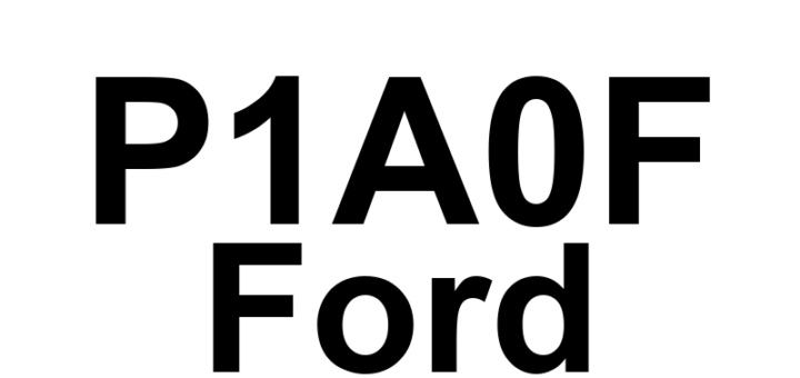 DTC P1A0F Ford - Definição em inglês: Hybrid Powertrain Control Module - Vehicle Disabled Definição em Português: Módulo de Controle do Trem de Força Híbrido - Veículo Desativado