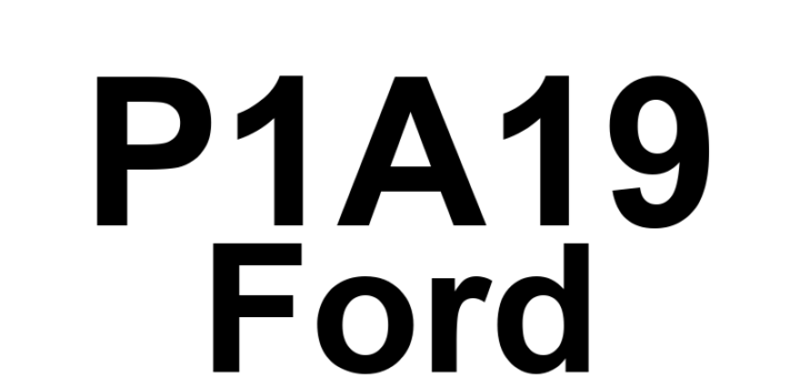 DTC P1A19 Ford - Definição em inglês: Variable Voltage Controller Driver Temperature Sensor Circuit Definição em Português: Circuito do Sensor de Temperatura do Driver do Controlador de Tensão Variável - Problema Detectado