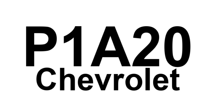 DTC P1A20 Chevrolet - Definição em inglês: Hybrid Battery System Precharge Time Too Long Definição em Português: Sistema da Bateria Híbrida - Tempo de Pré-carga Muito Longo