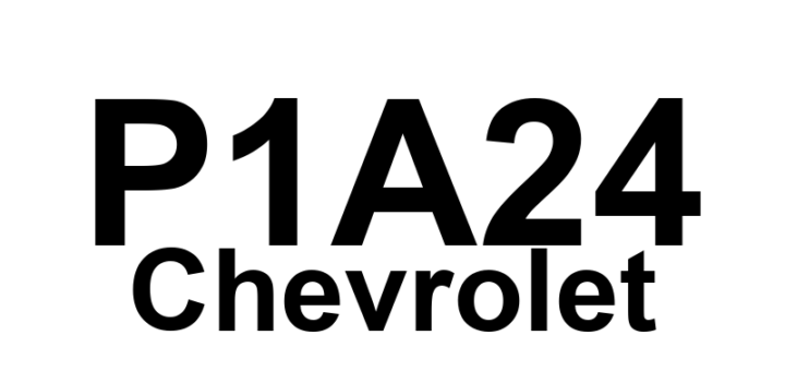 DTC P1A24 Chevrolet - Definição em inglês: Hybrid Battery 1 Voltage Definição em Português: Bateria Híbrida 1 - Problema de Voltagem