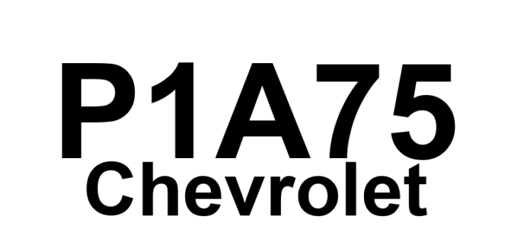 DTC P1A75 Chevrolet - Definição em inglês: Starter/Generator Control Module Coolant Temperature Sensor 2 Performance Definição em Português: Sensor de Temperatura do Líquido de Arrefecimento do Módulo de Controle do Motor de Partida/Gerador 2 - Desempenho Ruim