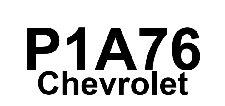 DTC P1A76 Chevrolet - Definição em inglês: Starter/Generator Control Module Coolant Temperature Sensor 2 Circuit Low Voltage Definição em Português: Sensor de Temperatura do Líquido de Arrefecimento do Módulo de Controle do Motor de Partida/Gerador - Baixa Voltagem no Circuito 2
