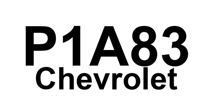 DTC P1A83 Chevrolet - Definição em inglês: Starter/Generator Control Module Coolant Level Sensor 3 Low Voltage Definição em Português: Sensor de Nível de Fluido de Arrefecimento do Módulo de Controle do Motor de Partida/Gerador 3 - Tensão Baixa