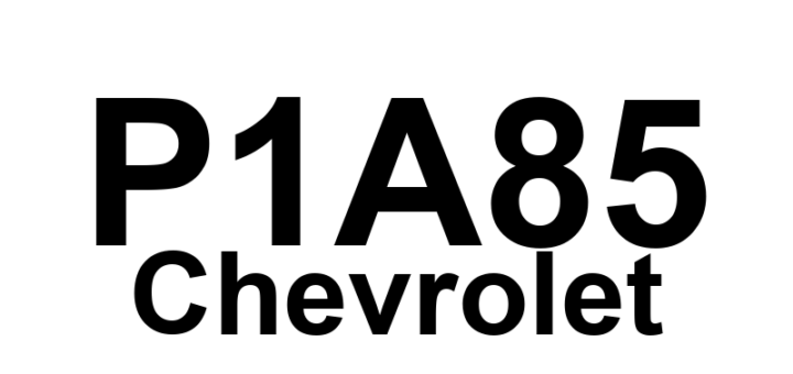 DTC P1A85 Chevrolet - Definição em inglês: Starter/Generator Control Module Coolant Level Sensor 4 Low Voltage Definição em Português: Sensor de Nível de Fluido de Refrigeração do Módulo de Controle do Motor de Partida/Gerador - Baixa Tensão (Sensor 4)
