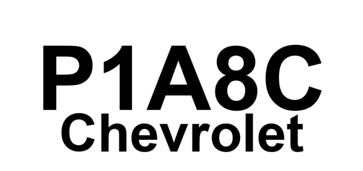 DTC P1A8C Chevrolet - Definição em inglês: 42 Volt Inverter Overtemperature Definição em Português: Inversor de 42 Volts - Superaquecimento
