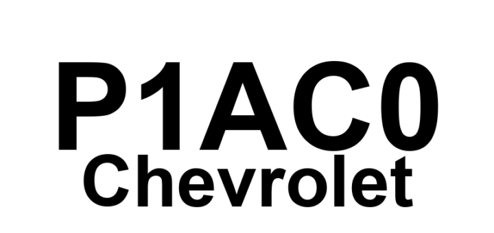 DTC P1AC0 Chevrolet - Definição em inglês: Starter/Generator Control Module Output Circuit Definição em Português: Módulo de Controle do Motor de Partida/Gerador - Circuito de Saída