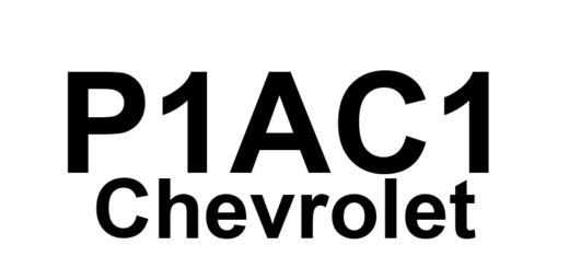 DTC P1AC1 Chevrolet - Definição em inglês: Starter/Generator Control Module Cooling Fan Relay Control Circuit Low Voltage Definição em Português: Módulo de Controle do Motor de Partida/Gerador - Tensão baixa no circuito de controle do relé do ventilador de resfriamento.
