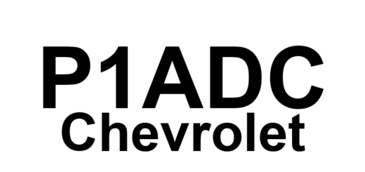 DTC P1ADC Chevrolet - Definição em inglês: Drive Motor 1 Control Module Long Term Memory Performance Definição em Português: Módulo de Controle do Motor de Tração 1 - Desempenho da Memória de Longo Prazo