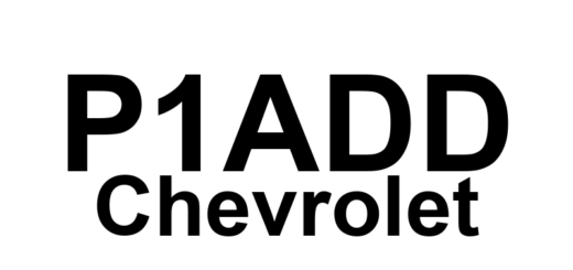 DTC P1ADD Chevrolet - Definição em inglês: Drive Motor 2 Control Module Long Term Memory Performance Definição em Português: Módulo de Controle do Motor de Tração 2 - Desempenho da Memória de Longo Prazo