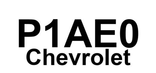 DTC P1AE0 Chevrolet - Definição em inglês: Drive Motor 2 Control Module System Voltage Low Definição em Português: Módulo de Controle do Motor de Tração 2 - Tensão do Sistema Baixa