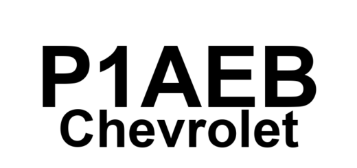 DTC P1AEB Chevrolet - Definição em inglês: Drive Motor 2 Control Module Hybrid Battery Voltage Sense Circuit High Voltage Definição em Português: Módulo de Controle do Motor de Tração 2 - Circuito de Detecção de Tensão Alta da Bateria Híbrida