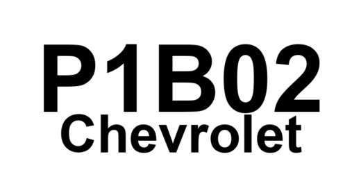 DTC P1B02 Chevrolet - Definição em inglês: Drive Motor 2 Control Module Serial Peripheral Interface (SPI) Bus Definição em Português: Módulo de Controle do Motor de Tração 2 - Problema na Interface Serial Periférica (SPI)