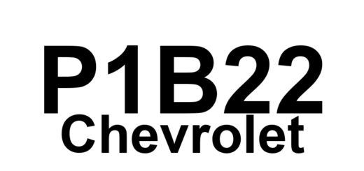 DTC P1B22 Chevrolet - Definição em inglês: Hybrid/EV Battery 31 Circuit Performance Definição em Português: Bateria Híbrida/EV - Desempenho do Circuito 31