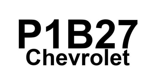 DTC P1B27 Chevrolet - Definição em inglês: Hybrid/EV Battery 32 Circuit High Voltage Definição em Português: Circuito da Bateria Híbrida/EV 32 - Alta Voltagem