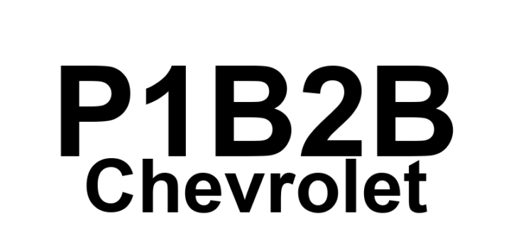 DTC P1B2B Chevrolet - Definição em inglês: Hybrid/EV Battery 30 Circuit Definição em Português: Bateria Híbrida/EV - Circuito 30