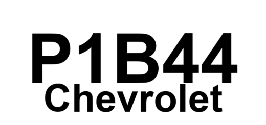 DTC P1B44 Chevrolet - Definição em inglês: Drive Motor 2 Control Module Hybrid/EV Battery Voltage Isolation Sensor Circuit 2 High Voltage Definição em Português: Módulo de Controle do Motor de Tração 2 - Circuito do Sensor de Isolamento de Alta Tensão da Bateria Híbrida/EV (Circuito 2 - Tensão Alta)