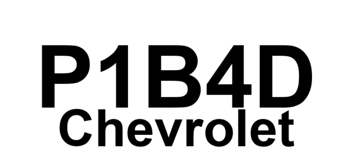 DTC P1B4D Chevrolet - Definição em inglês: Hybrid/EV Battery 35 Circuit High Voltage Definição em Português: Bateria Híbrida/EV - Circuito 35 com Alta Voltagem
