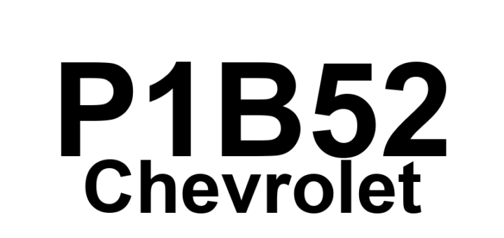 DTC P1B52 Chevrolet - Definição em inglês: Hybrid/EV Battery 37 Circuit High Voltage Definição em Português: Bateria Híbrida/EV - Tensão Alta no Circuito 37
