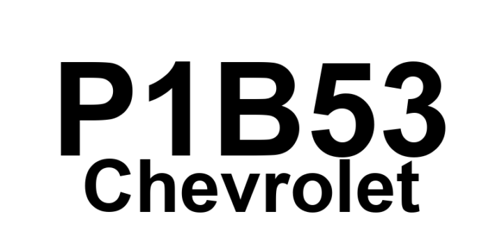 DTC P1B53 Chevrolet - Definição em inglês: Hybrid/EV Battery 37 Circuit High Voltage Definição em Português: Circuito da Bateria Híbrida/EV 37 - Tensão Alta