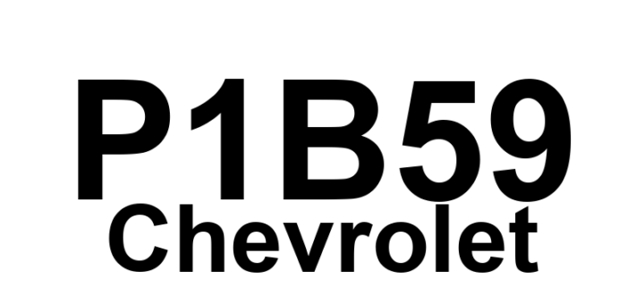 DTC P1B59 Chevrolet - Definição em inglês: Hybrid/EV Battery 39 Circuit High Voltage Definição em Português: Bateria Híbrida/EV - Alta Tensão no Circuito 39