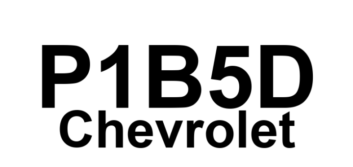 DTC P1B5D Chevrolet - Definição em inglês: Hybrid/EV Battery 41 Circuit Performance Definição em Português: Desempenho do Circuito da Bateria 41 do Híbrido/EV.
