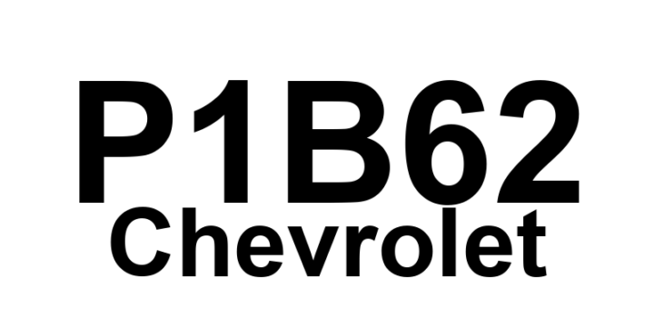 DTC P1B62 Chevrolet - Definição em inglês: Hybrid/EV Battery 42 Circuit High Voltage Definição em Português: Bateria Híbrida/EV - Circuito 42 Alta Voltagem