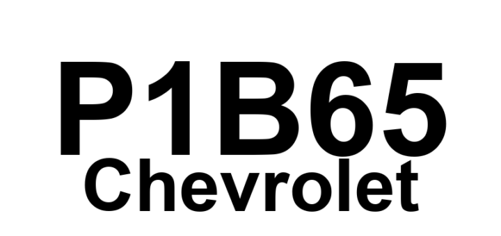 DTC P1B65 Chevrolet - Definição em inglês: Hybrid/EV Battery 43 Circuit High Voltage Definição em Português: Bateria híbrida/EV - Tensão alta no circuito 43.