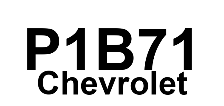 DTC P1B71 Chevrolet - Definição em inglês: Hybrid/EV Battery 47 Circuit High Voltage Definição em Português: Bateria Híbrida/EV - Tensão Alta no Circuito 47