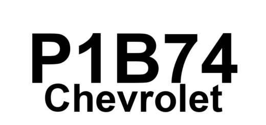 DTC P1B74 Chevrolet - Definição em inglês: Hybrid/EV Battery 48 Circuit High Voltage Definição em Português: Bateria do sistema híbrido/EV - Alta voltagem no circuito 48