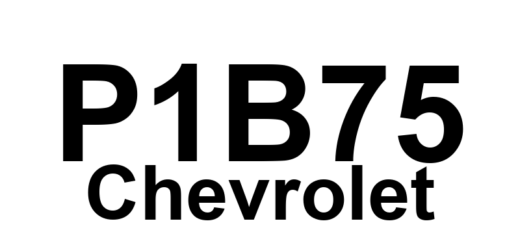 DTC P1B75 Chevrolet - Definição em inglês: Hybrid/EV Battery 49 Circuit Performance Definição em Português: Bateria Híbrida/EV - Desempenho do Circuito 49