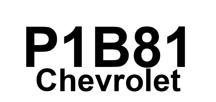DTC P1B81 Chevrolet - Definição em inglês: Hybrid/EV Battery 53 Circuit Performance Definição em Português: Circuito da bateria híbrida/EV 53 - Desempenho do circuito