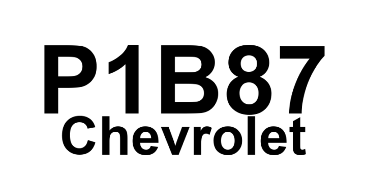 DTC P1B87 Chevrolet - Definição em inglês: Hybrid/EV Battery 55 Circuit Performance Definição em Português: Bateria Híbrida/EV - Desempenho do Circuito 55