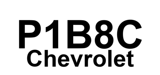 DTC P1B8C Chevrolet - Definição em inglês: Hybrid/EV Battery 56 Circuit High Voltage Definição em Português: Bateria Híbrida/EV - Tensão Alta no Circuito 56