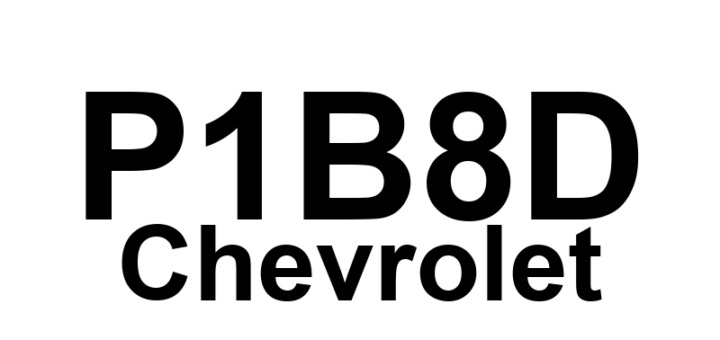 DTC P1B8D Chevrolet - Definição em inglês: Hybrid/EV Battery 57 Circuit Performance Definição em Português: Bateria Híbrida/EV - Desempenho do Circuito 57