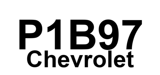 DTC P1B97 Chevrolet - Definição em inglês: Hybrid/EV Battery 60 Circuit Low Voltage Definição em Português: Bateria Híbrida/EV - Tensão Baixa no Circuito 60