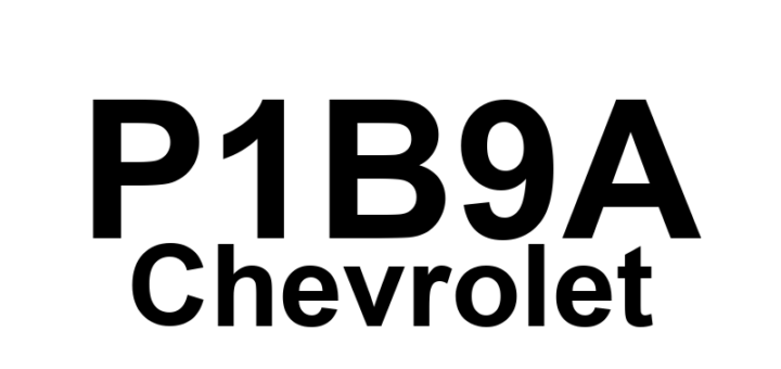 DTC P1B9A Chevrolet - Definição em inglês: Hybrid/EV Battery 61 Circuit Low Voltage Definição em Português: Bateria Híbrida/EV 61 - Tensão Baixa no Circuito