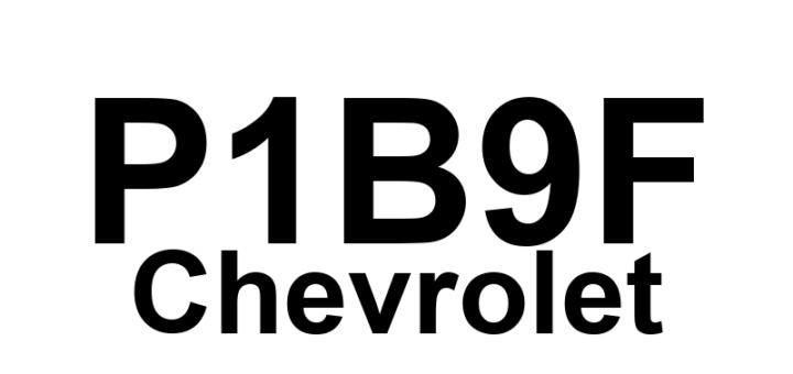 DTC P1B9F Chevrolet - Definição em inglês: Hybrid/EV Battery 63 Circuit Performance Definição em Português: Desempenho do Circuito da Bateria Híbrida/EV 63