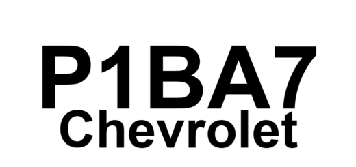 DTC P1BA7 Chevrolet - Definição em inglês: Hybrid/EV Battery 65 Circuit High Voltage Definição em Português: Bateria Híbrida/EV - Circuito 65 com Alta Voltagem