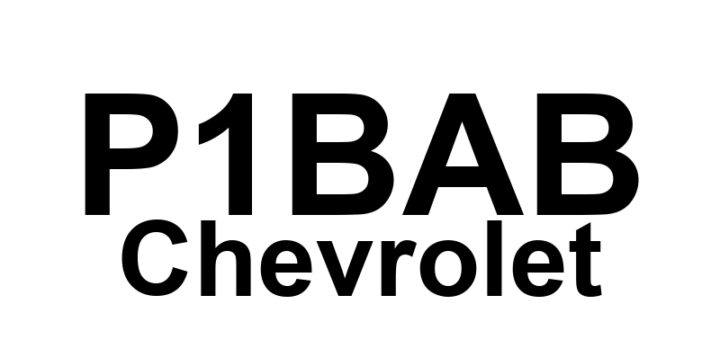 DTC P1BAB Chevrolet - Definição em inglês: Hybrid/EV Battery 67 Circuit Performance Definição em Português: Desempenho do Circuito 67 da Bateria Híbrida/EV