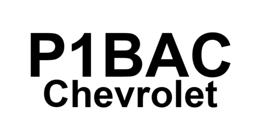 DTC P1BAC Chevrolet - Definição em inglês: Hybrid/EV Battery 67 Circuit Low Voltage Definição em Português: Bateria Híbrida/EV 67 - Circuito com Baixa Voltagem