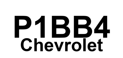 DTC P1BB4 Chevrolet - Definição em inglês: Hybrid/EV Battery 70 Circuit Performance Definição em Português: Bateria Híbrida/EV 70 - Desempenho do Circuito