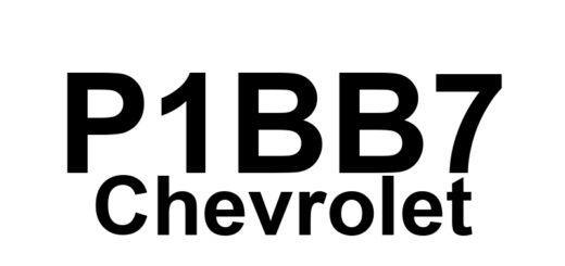 DTC P1BB7 Chevrolet - Definição em inglês: Hybrid/EV Battery 71 Circuit Performance Definição em Português: Desempenho do Circuito 71 da Bateria Híbrida/EV