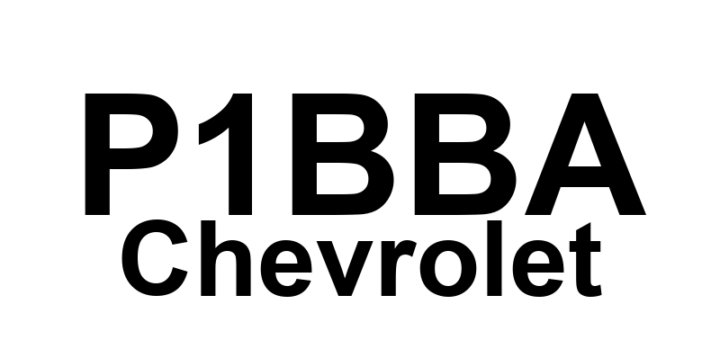 DTC P1BBA Chevrolet - Definição em inglês: Hybrid/EV Battery 72 Circuit Performance Definição em Português: Circuito da Bateria Híbrida/EV 72 - Desempenho do Circuito
