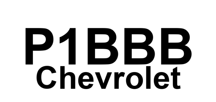 DTC P1BBB Chevrolet - Definição em inglês: Hybrid/EV Battery 72 Circuit Low Voltage Definição em Português: Bateria híbrida/EV - Tensão baixa no circuito 72.