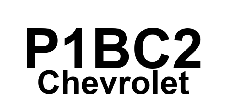 DTC P1BC2 Chevrolet - Definição em inglês: Hybrid/EV Battery 74 Circuit High Voltage Definição em Português: Bateria Híbrida/EV - Circuito 74 com Alta Voltagem