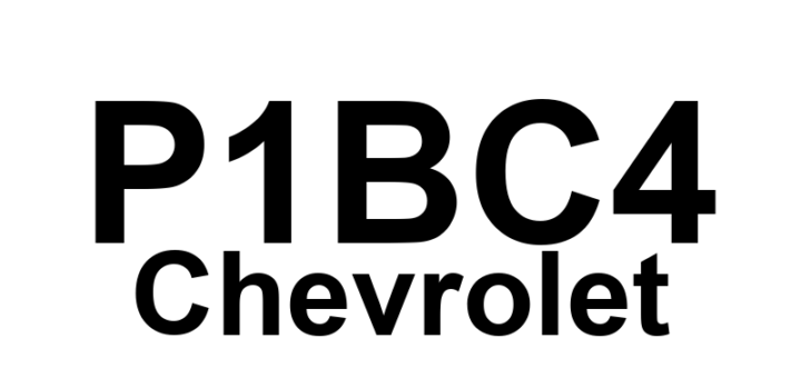 DTC P1BC4 Chevrolet - Definição em inglês: Hybrid/EV Battery 75 Circuit Low Voltage Definição em Português: Bateria Híbrida/EV - Circuito 75 com Tensão Baixa